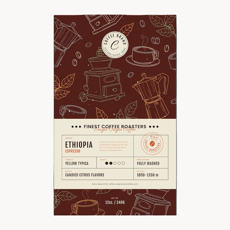 Coffee Beans - Light Roast (100g)